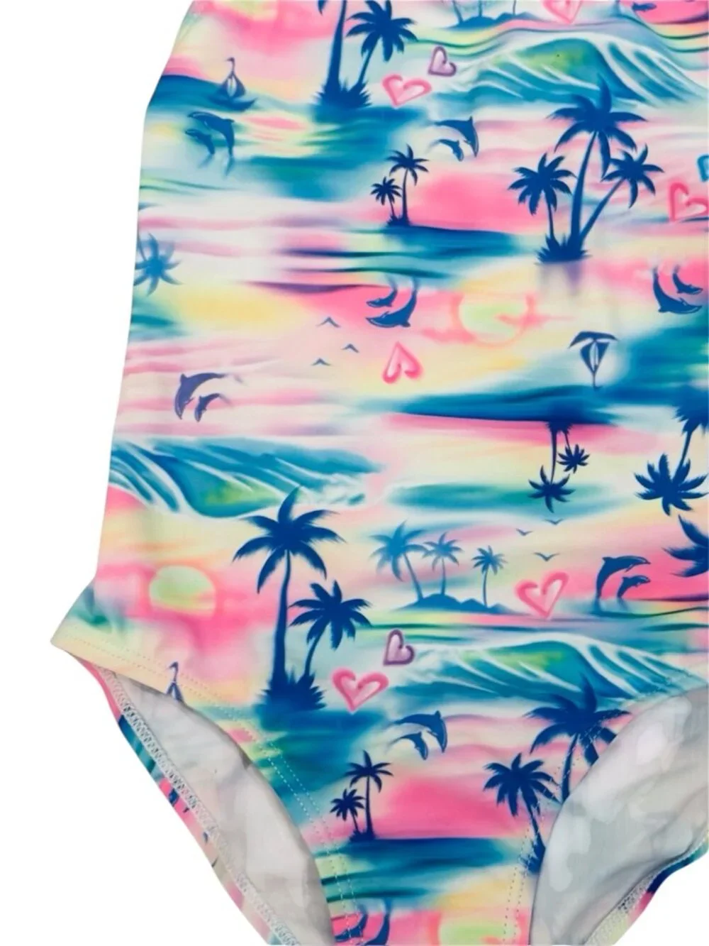 NWT Girls One-Piece Bathing Suit 4-6 Years